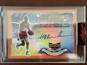 2022 Leaf Vibrance How Legends Are Made Hakeem Olajuwon Auto 4/7 - Bild 1 von 2