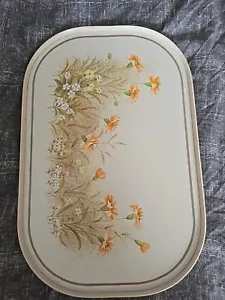 Vintage Marks & Spencer M&S Field Blumenmuster großes Serviertablett 17,5" 11,5 - Bild 1 von 9