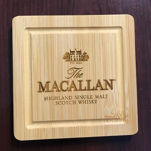 MACALLAN Collectible Bamboo Coaster - Picture 1 of 1