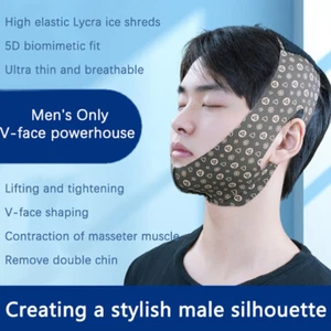 For Men V-face Bandage Facial Lifting Tightening Shaping Mask Quickly Improving - Picture 1 of 6
