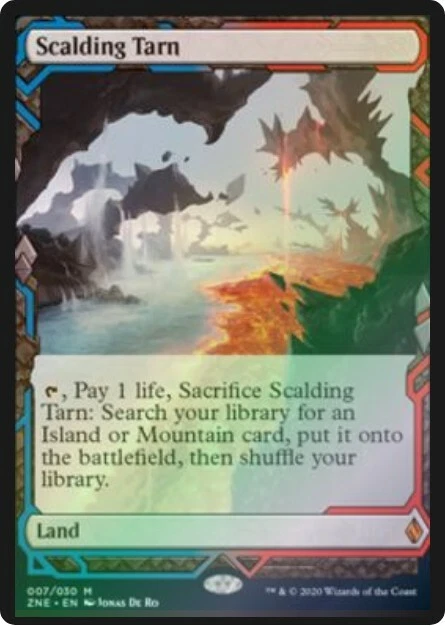 FOIL Scalding Tarn Zendikar Rising Expedition (NM) | MTG Mythic - Image 1 of 1
