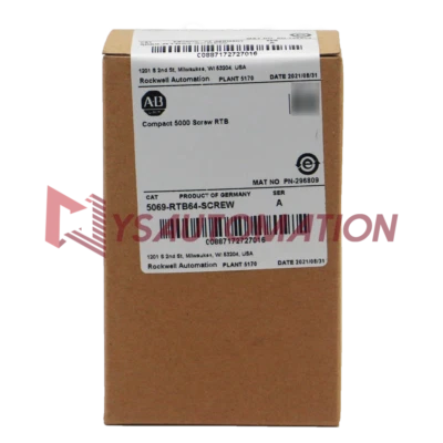 Nuevo Allen-Bradley 5069-RTB64-TORNILLO Compacto 5000 Tornillo RTB Foto 1 de 4