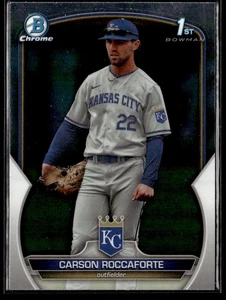 2023 Bowman Draft Carson Roccaforte Chrome - Bild 1 von 2
