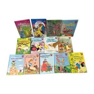 Disney Wonderful World of Reading Lot of 13 Hardcover Books – Vintage - Picture 1 of 6