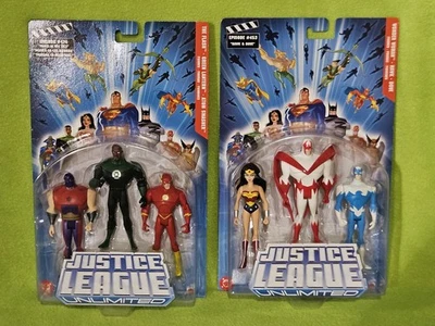 2005 DC Justice League Unlimited Action Figures - Lot of 2 - New!!! - Image 1 of 4