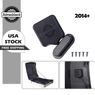 Tour Pack Lid Tether Retractable Cable For Harley King Chopped Razor Pak 2014+ - Image 1 of 4