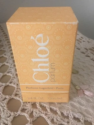 Vintage Chloe by Karl Lagerfeld Pure Perfume/Extract 1/4 fl oz/7.5ml New. In Box - Image 1 of 4