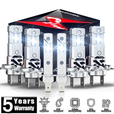 6x LED Headlight Hi/Lo+Fog Light Bulbs Kit For 2000-2002 Mercedes-Benz S500 S600 - Image 1 of 4