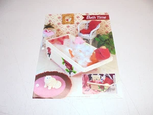 Patrón de lona de plástico para bañera para muñecas de moda - Imagen 1 de 3