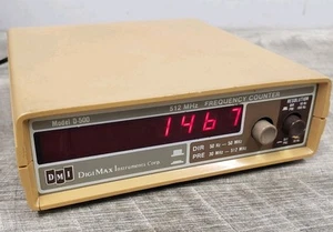 *Powers Up* -Read- DMI Digimax D-500 512 MHz Frequency Counter -PARTS/REPAIR- - Picture 1 of 17