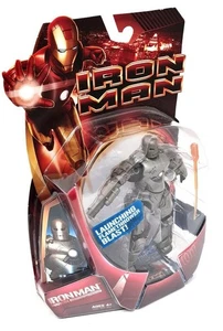 Marvel - Iron Man Mark 01 Launching Flame Thrower Boxed Figure By Hasbro - Bild 1 von 4