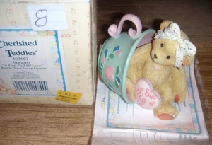 Cherished Teddies MARGARET - 'A CUP FULL OF LOVE' 1994 #103667 MIT COA - Bild 1 von 1