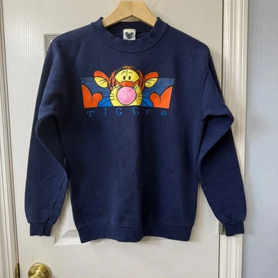 Sudadera Vintage Años 90 The Disney Catalog Tigger Cuello Redondo Foto 1 de 3