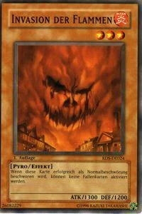 Yu-Gi-Oh 3x Invasion der Flammen - - - RDS - Bild 1 von 1