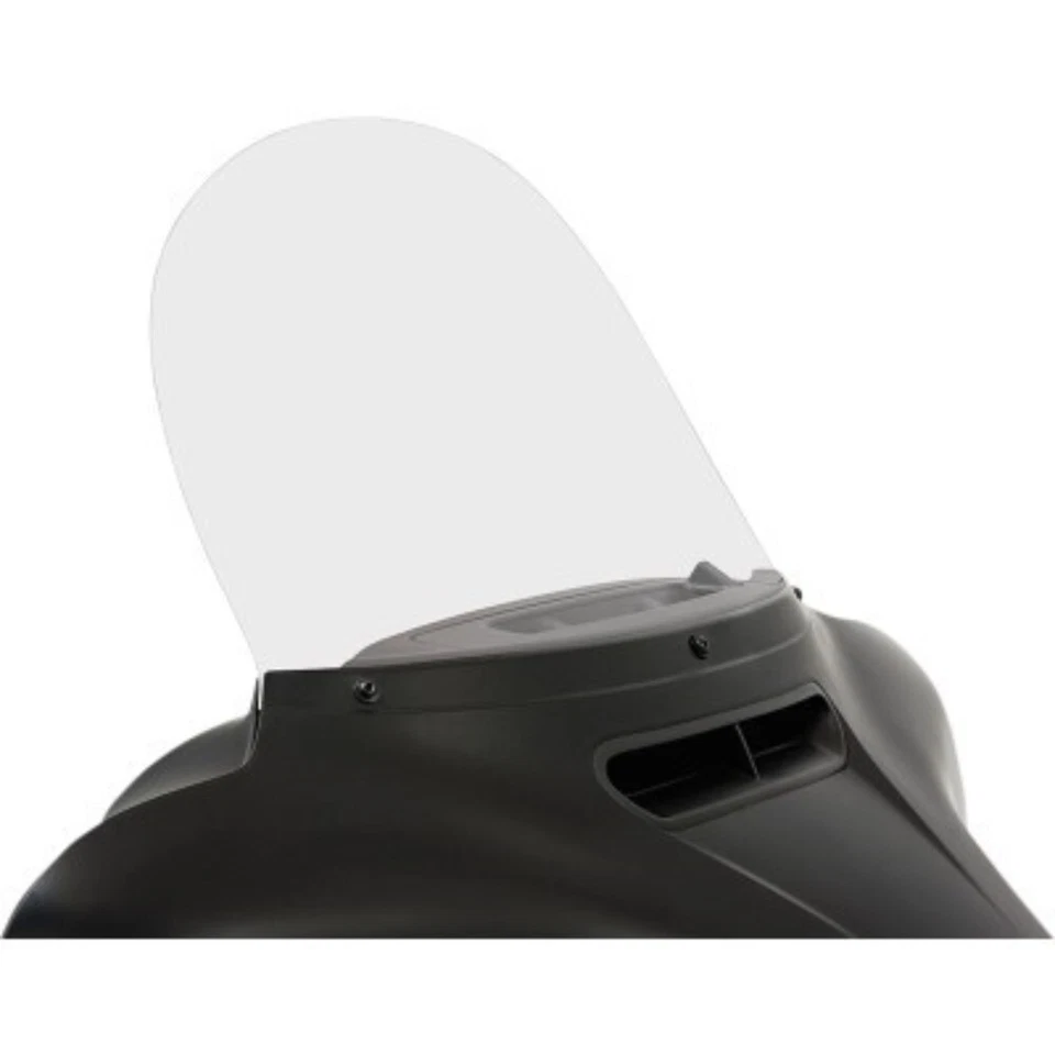 Memphis Shades MEP8190 Clear 15" Windshield for 14-24 Harley Batwing Touring - Image 1 of 1