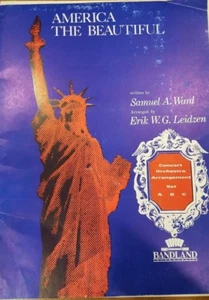 America the Beautiful Konzert Orchester Arrangement Partitur Stimmen - Bild 1 von 3
