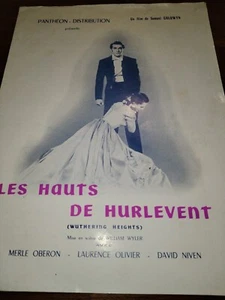 Dossier Presse Les Hauts De Hurlevent Merle Oberon Laurence Olivier David Niven - Photo 1/4