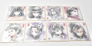 Demon Slayer Kimetsu No Yaiba Shikishi colección 2 juego completo de 8 tipos - Imagen 1 de 16