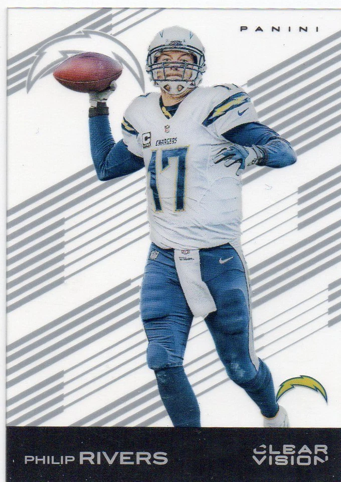 PHILIP RIVERS #16 Chargers  2015 Panini Clear Vision NFL Football Acetate - Image 1 of 1