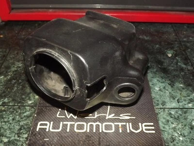 Cubierta de encendido de columna de dirección OEM USDM 90-93 Acura Integra DA SK7 cubierta negra Foto 1 de 4