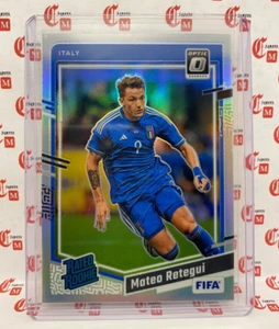 MATEO RETEGUI Rated Rookie SILVER OPTIC PRIZM 2023-24 Panini Donruss ITALY #187 - Picture 1 of 2