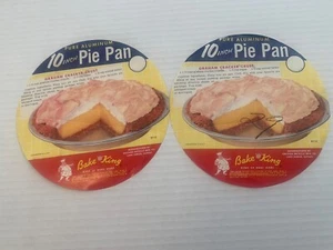 2 Vintage Graham Cracker Crust Paper Recipe Cooking Baking Ephemera Bake King - Picture 1 of 5