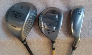 TZ GOLF - Mizuno T-Zoid Forged Ti 9* Driver, 18* Wood, 21*, 24* Fli-Hi, Stiff RH - Picture 1 of 10