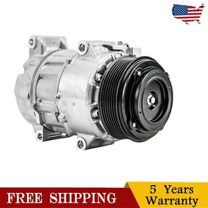 A/C Compressor w/ 7-Groove Pulley & 7SBU16C Style For Lexus Toyota RAV4 Venza - Picture 1 of 10