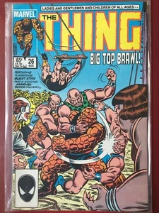 Marvel Comics: THE THING BIG TOP BRAWL! #26 (26 AUG, 1985) - Picture 1 of 2