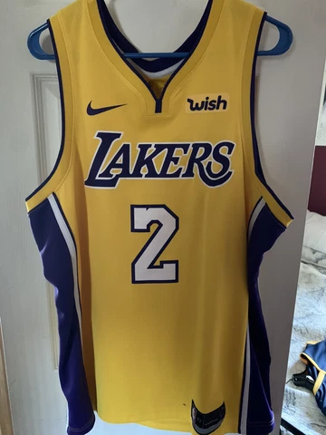 Lonzo Ball Lakers XL Jersey (#2) Cover