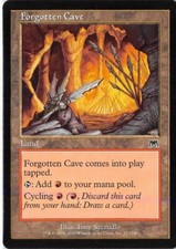Forgotten Cave *PLAYSET* Magic MtG x4 Onslaught SP