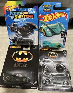 Konvolut 4 Hot Wheels Batman BatMobile - Bild 1 von 13