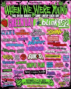2 TICKETS; GENERAL ADMISSION When We Were Young, Saturday, October 21, 2023 - Picture 1 of 1