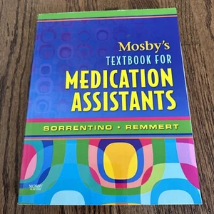 Mosby's Textbook for Medication Assistants by Sheila A. Sorrentino (2008, Trade - Bild 1 von 3