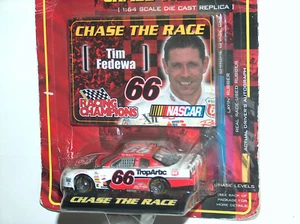 NASCAR Racing Champions Tim Fedewa Phillips 66 1/64 Die Cast Chase The Race NIP - Picture 1 of 3