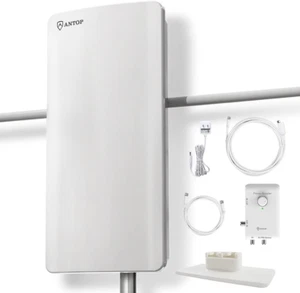 ANTOP ANTENNA HDTV ＆ FM Amplified Antenna AT-800SBS - Picture 1 of 6