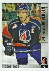 2005-06 Kamloops Blazers (AHL) Reid Jorgensen