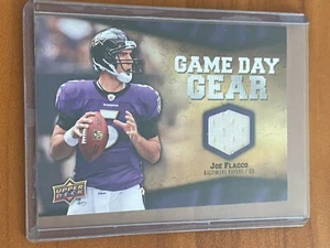 🏈 2009 Upper Deck Football Game Day Gear Jersey #NFL-FL Joe FLACCO 🏈 - Imagen 1 de 2