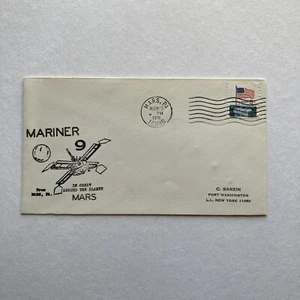 1971 Mariner 9 In Orbit around Planet Mars Special Clyde Sarzin Cover 11-13-71 - Picture 1 of 4