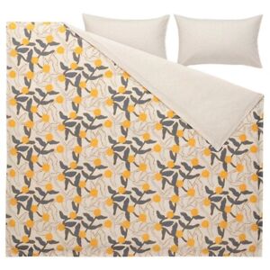 Ikea AROMATISK Full/Queen Duvet cover and pillowcase(s), multicolor - NEW