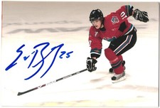 Evan Bloodoff Autographed 4x6 Color Photo Kelowna Rockets #10