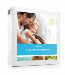 Linenspa Mattress Encasement - Queen Size Waterproof - Picture 1 of 1