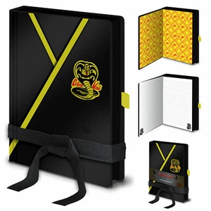 Cobra Kai - Gi - Luxus Notizbuch A5, Buch liniert mit Karategürtel zum Schließen - Bild 1 von 1