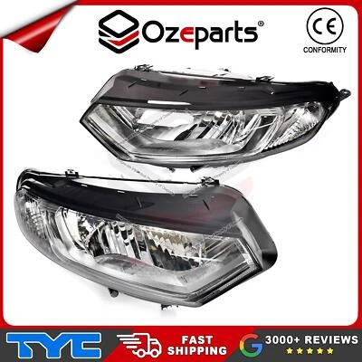 Pair LH+RH Head Light Lamp For Ford EcoSport BK Ambiente Trend 2013~2017 - Image 1 of 4