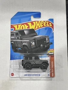 Hot Wheels Land Rover Defender 90 Gris HW Hot Trucks 10/10 Diecast Juguete Nuevo - Imagen 1 de 6