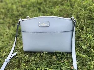 Borsa a tracolla Kate Spade Millie Small Grove Street nuova con etichette in pelle bluDawn WKRU4194 - Foto 1 di 6