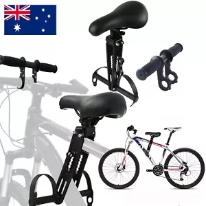 Bike Front Mounted Child Seat Kids Top Tube Bicycle Detachable Child Armrest - Picture 1 of 7