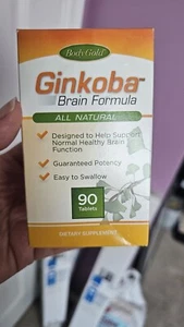 Body Gold Ginko Biloba Memory | 90 ct 120 mg - Picture 1 of 5