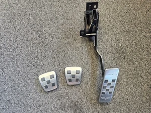 05-13 Corvette C6 Z06 Z07 Stainless Racing PEDAL Package w/ Accelerator GM USED - Picture 1 of 6