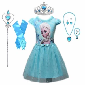 Toddler Kids Clothes Baby Girl Princess Frozen Dress for Girls - Picture 1 of 14